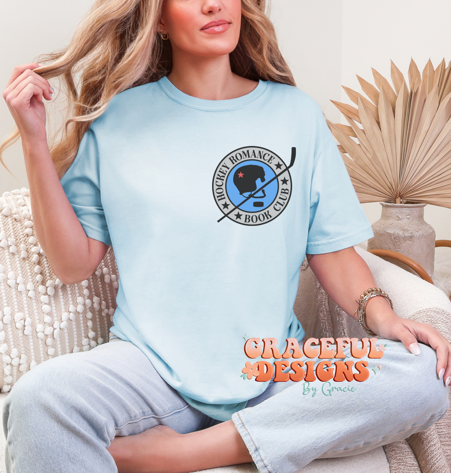 Hockey Romance Book Club Design