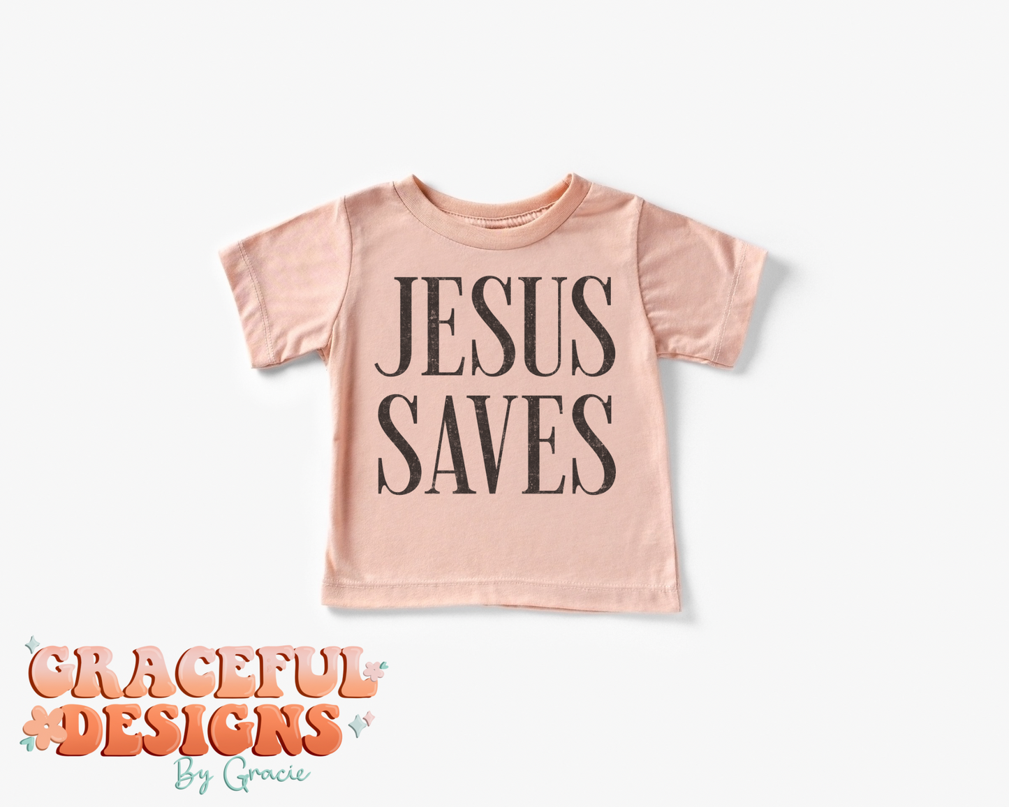Jesus Saves Kids Design