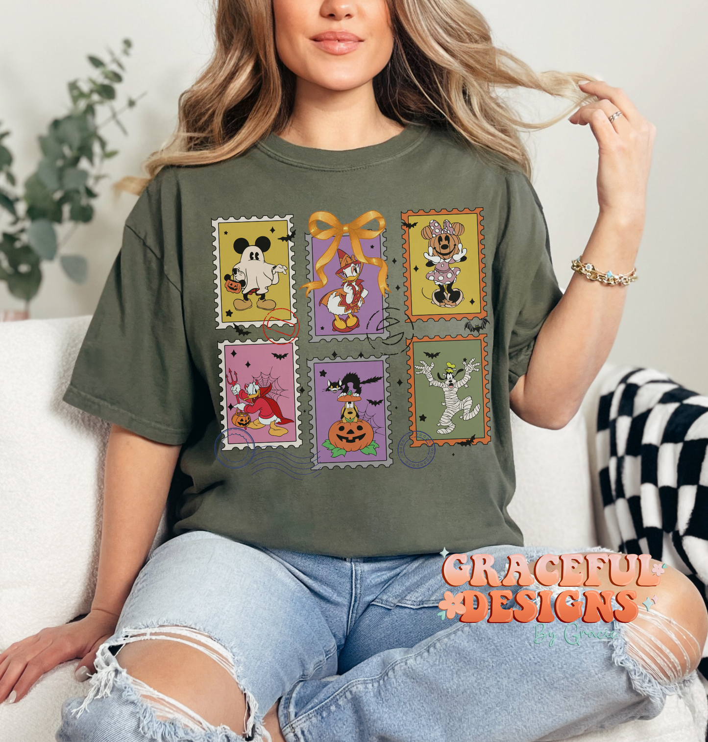 Scary Mouse Stamps Design