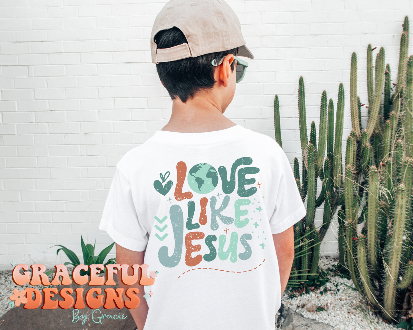 Love Like Jesus Kids Design