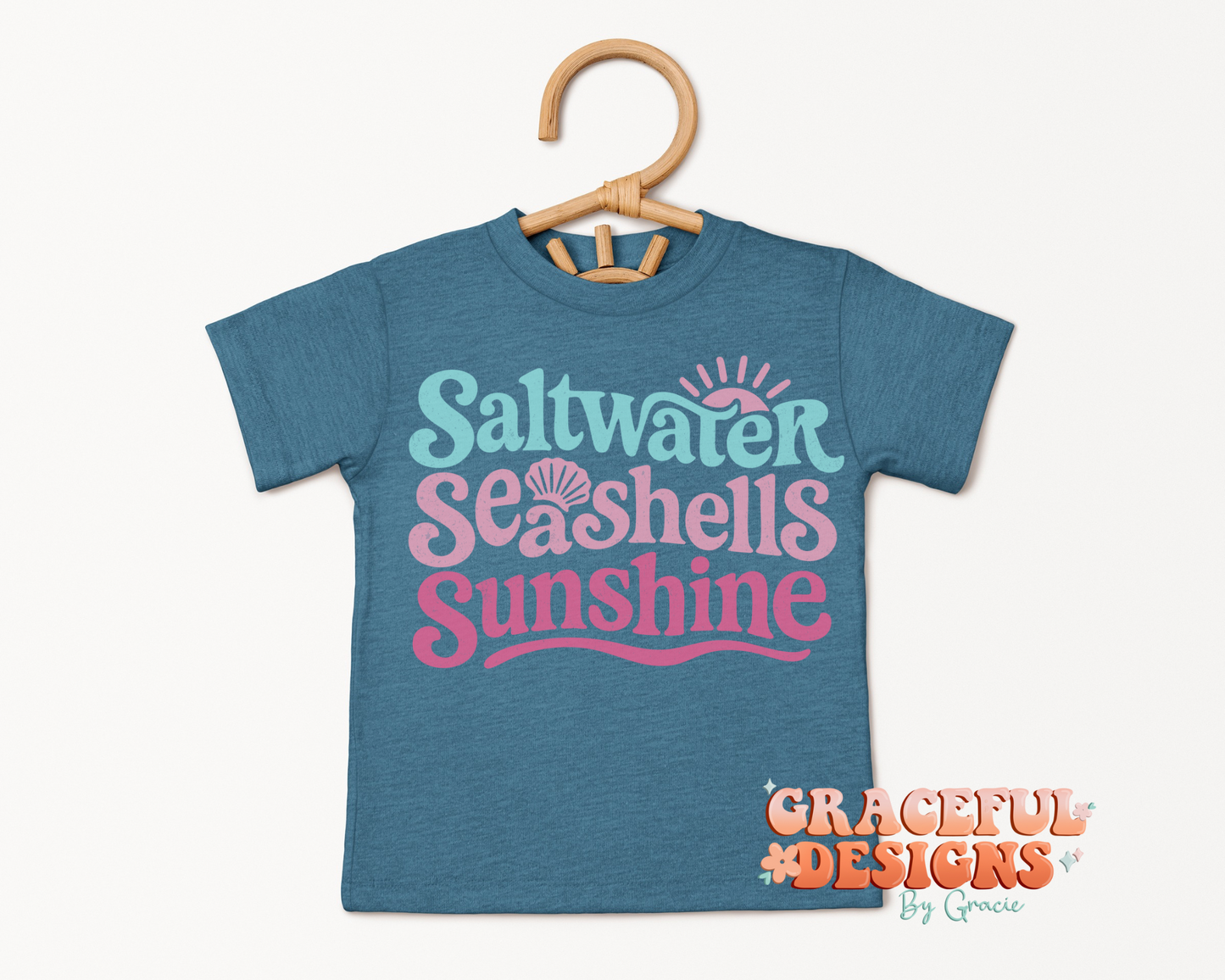 Saltwater Seashells Sunshine Kids Design