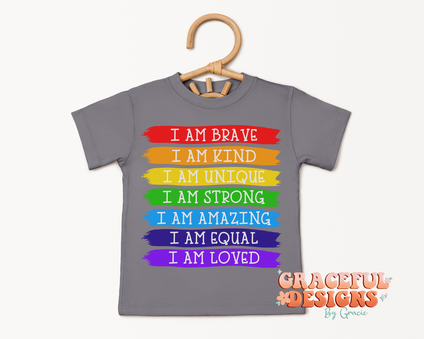 Rainbow Affirmations Kids Design