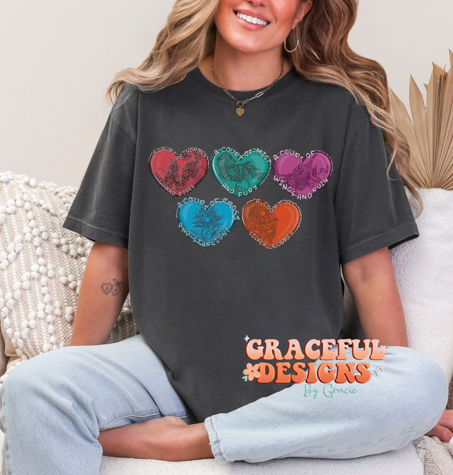 Court Hearts Design