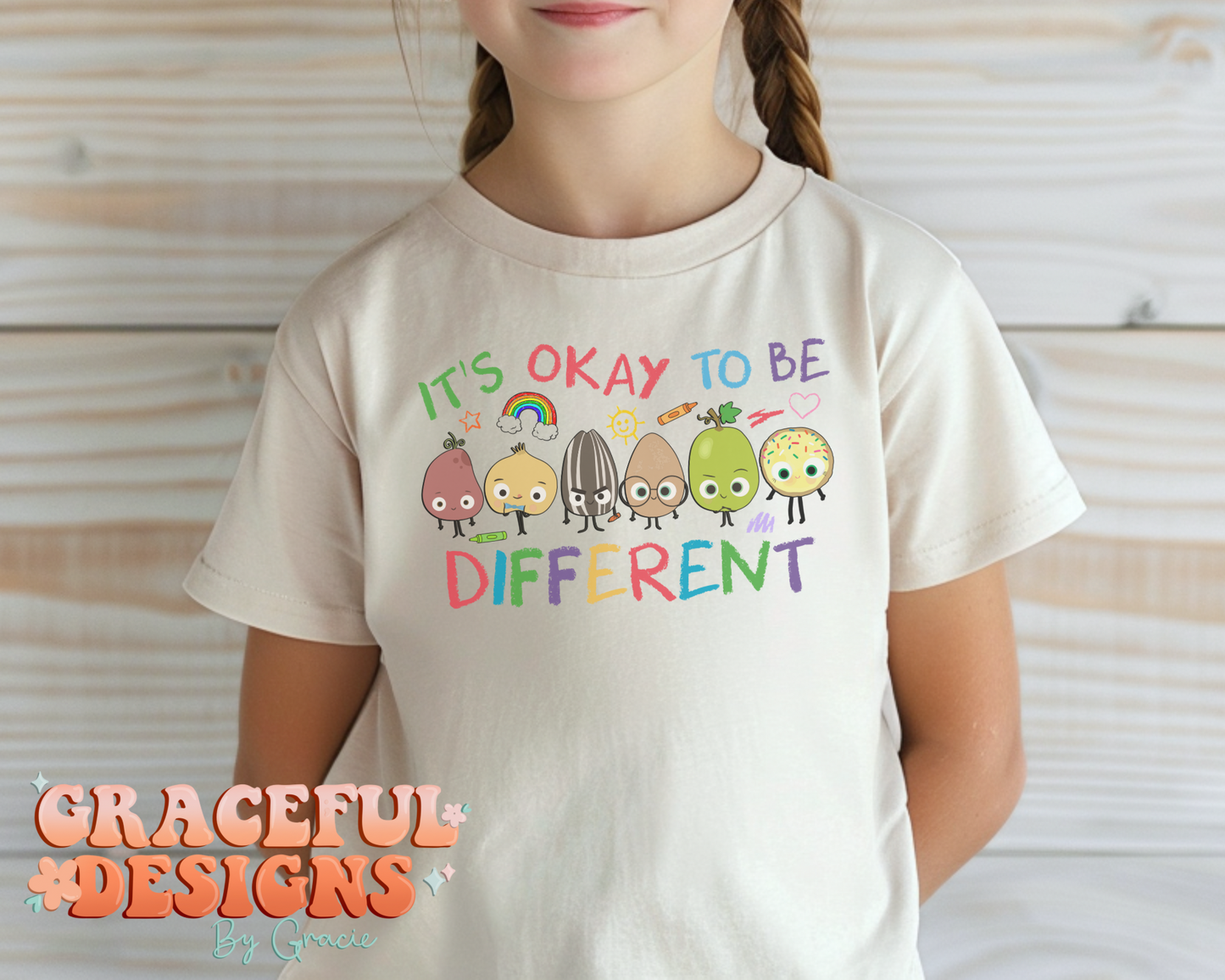 Okay to be Different Kids Design