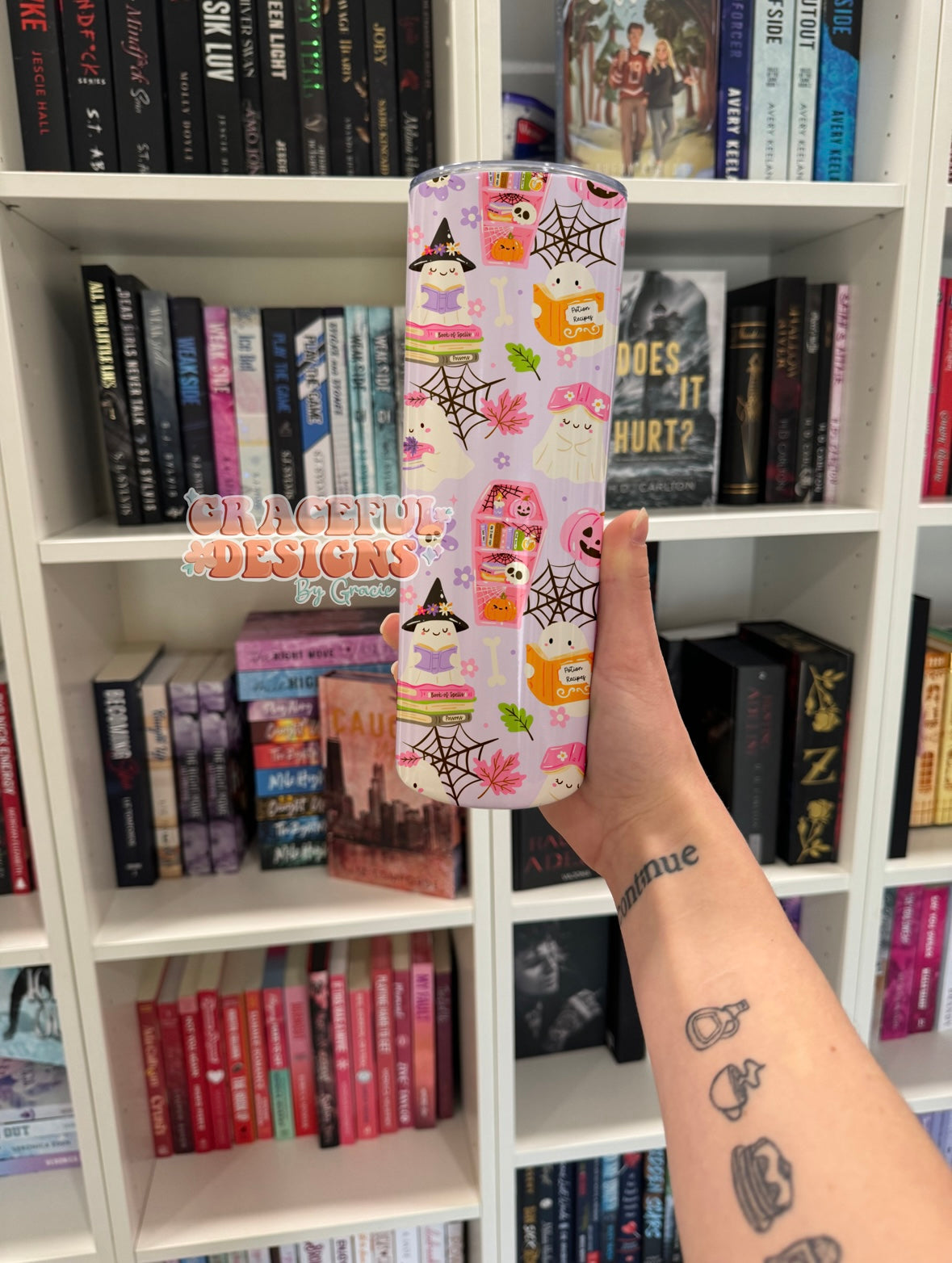 Ghostly Books Tumbler