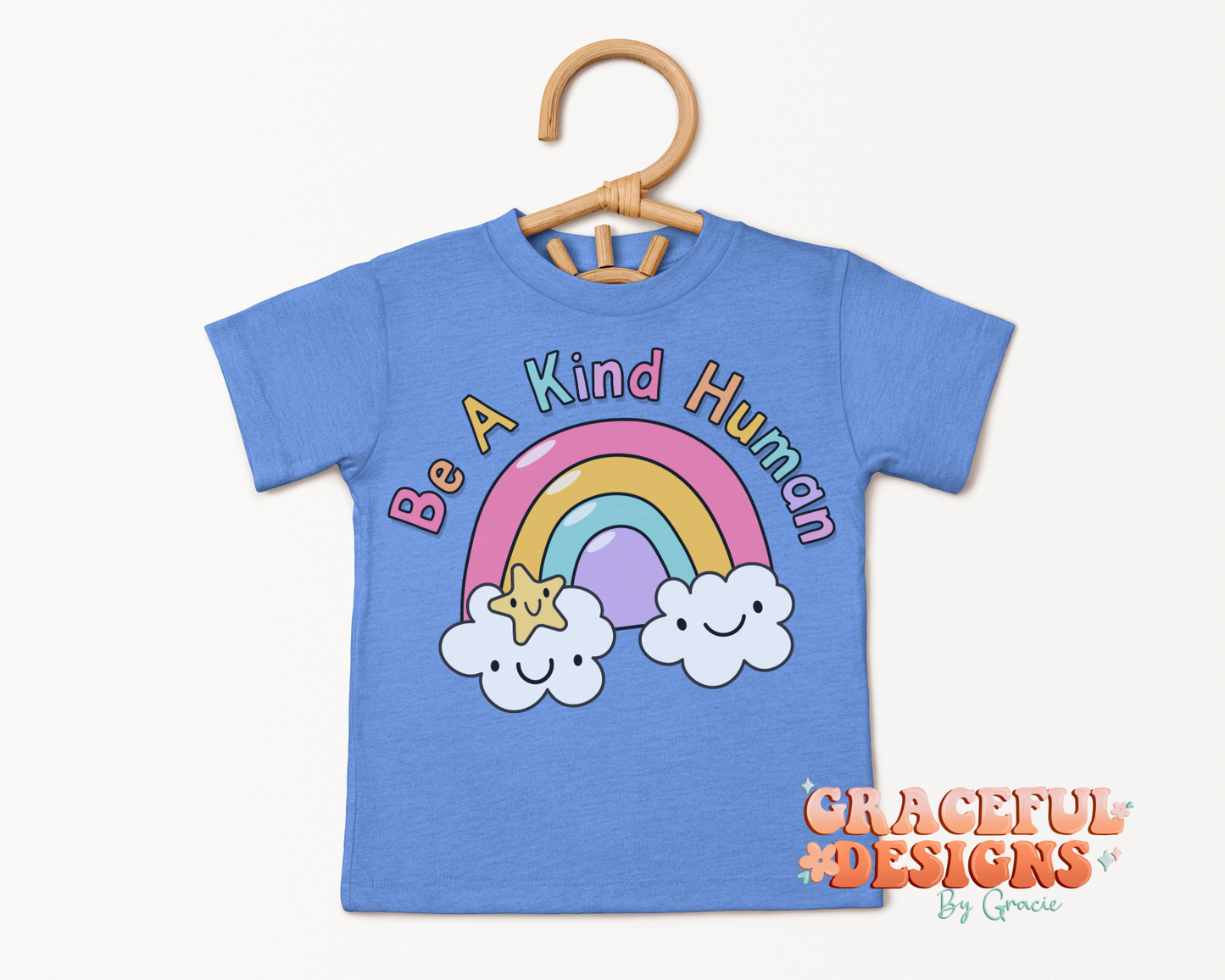 Rainbow Kind Human Kids Design