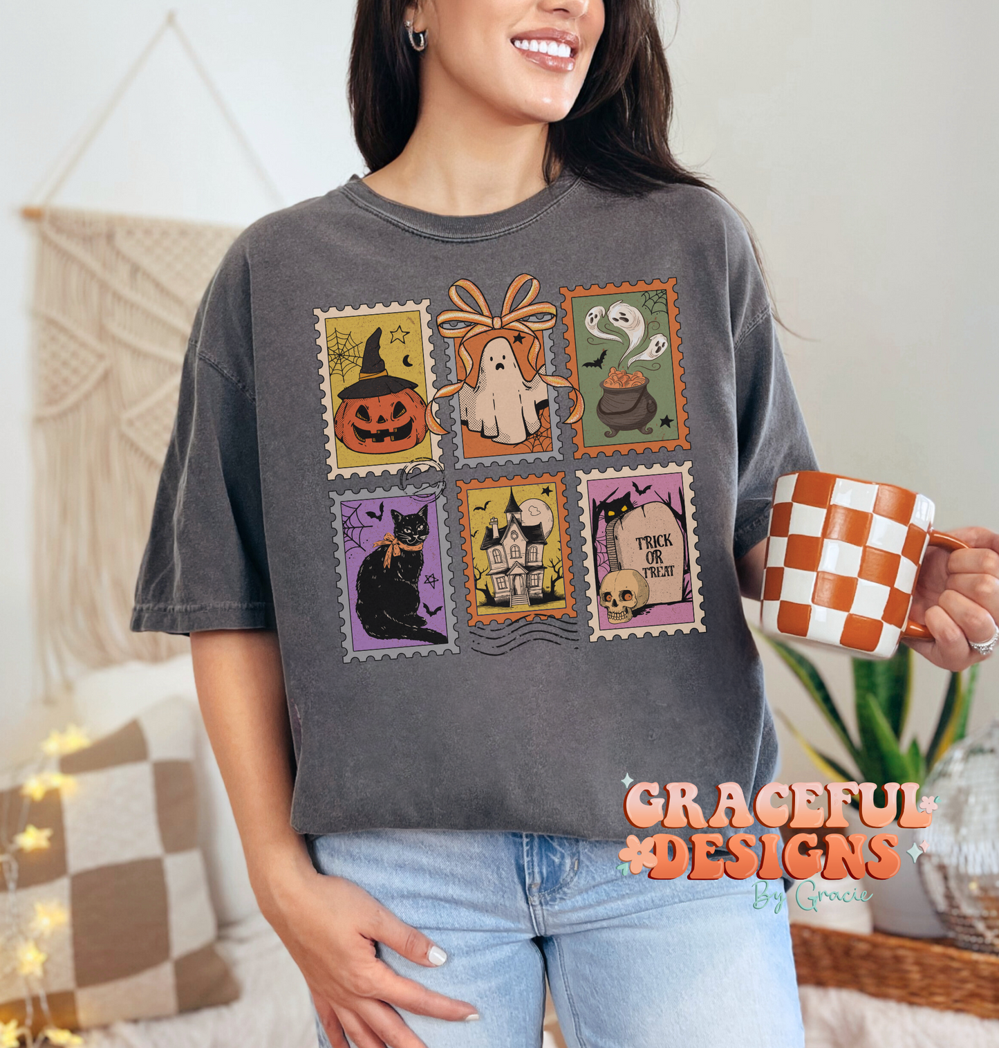 Halloween Stamps Design