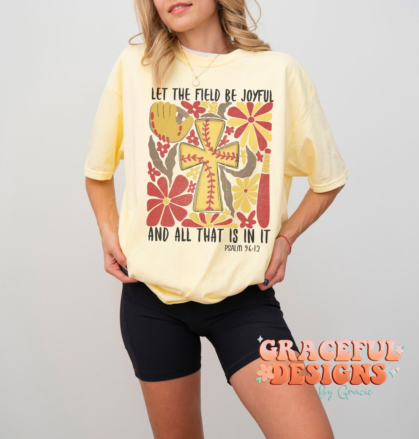 Let The Field Be Joyful Softball Design