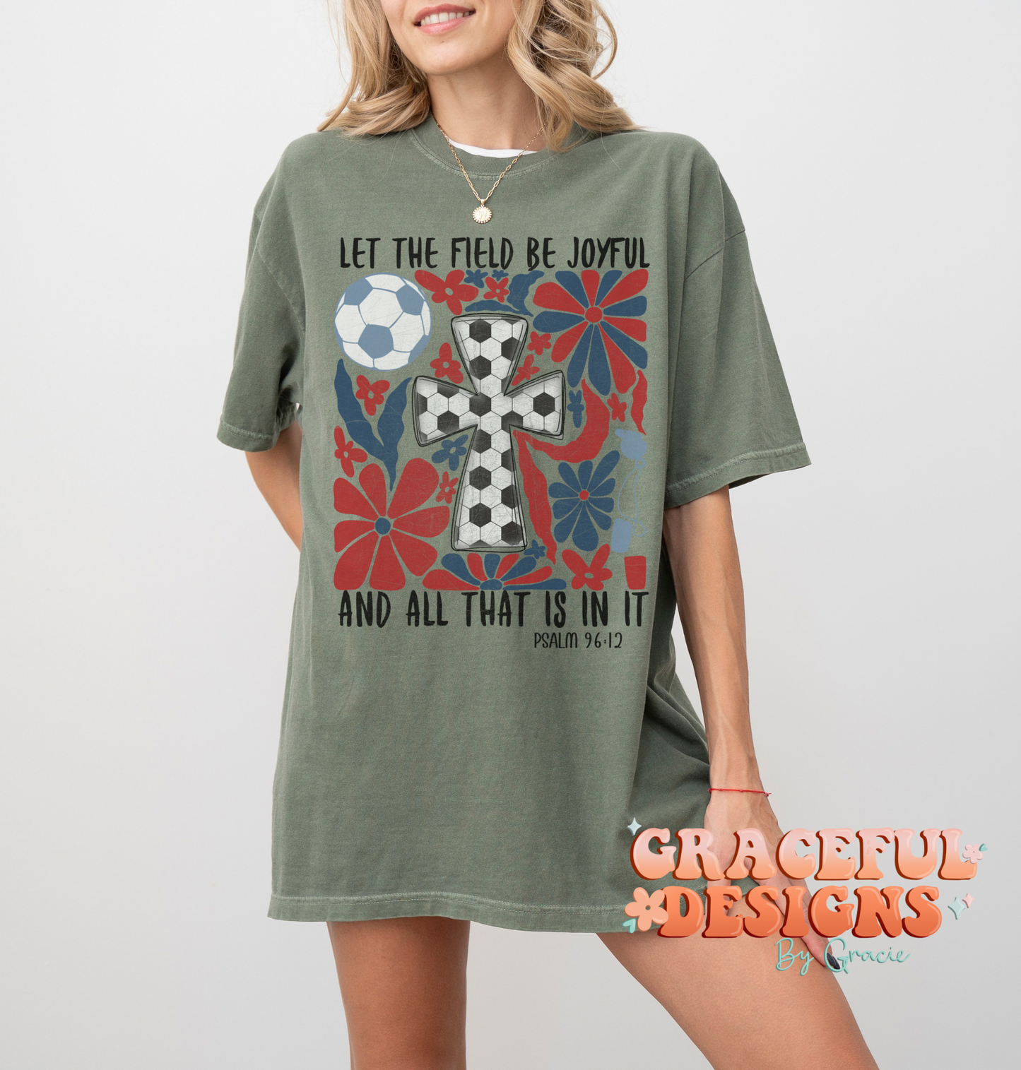 Let The Field Be Joyful Soccer Design