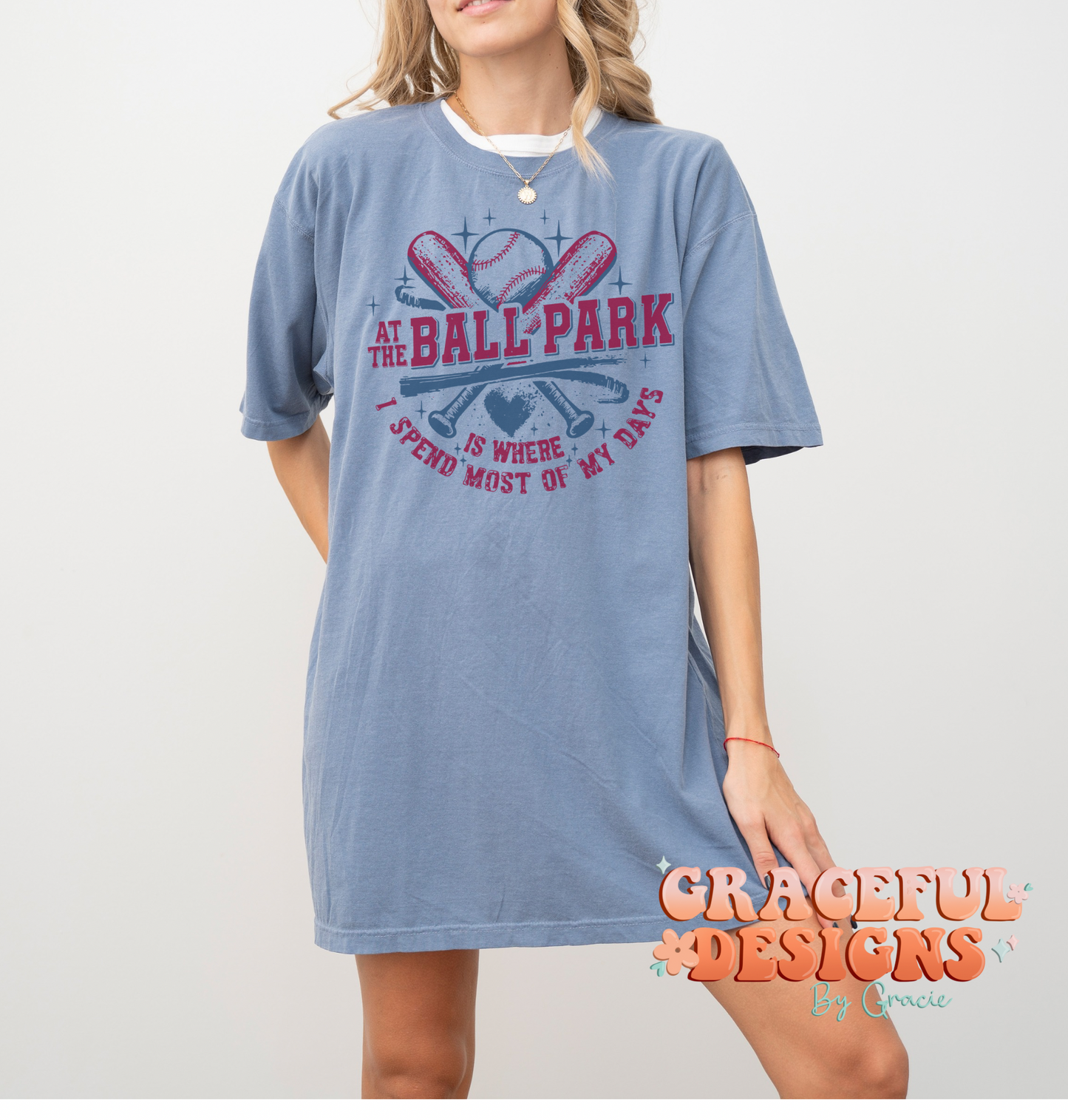 At The Ball Park Baseball Design