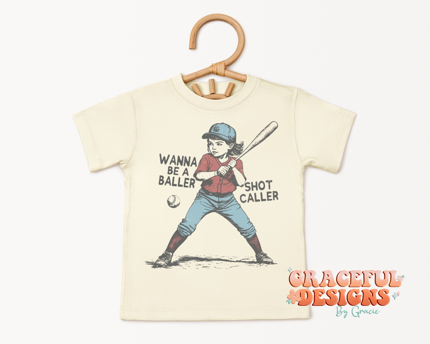Shot Caller Girl Kids Design