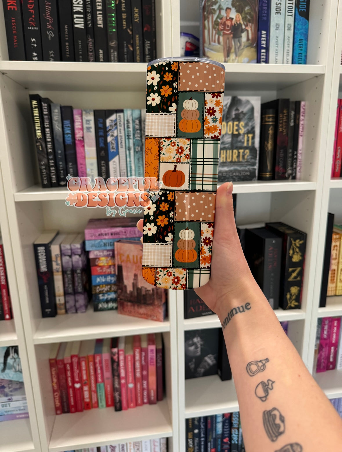 Autumn Patches Tumbler