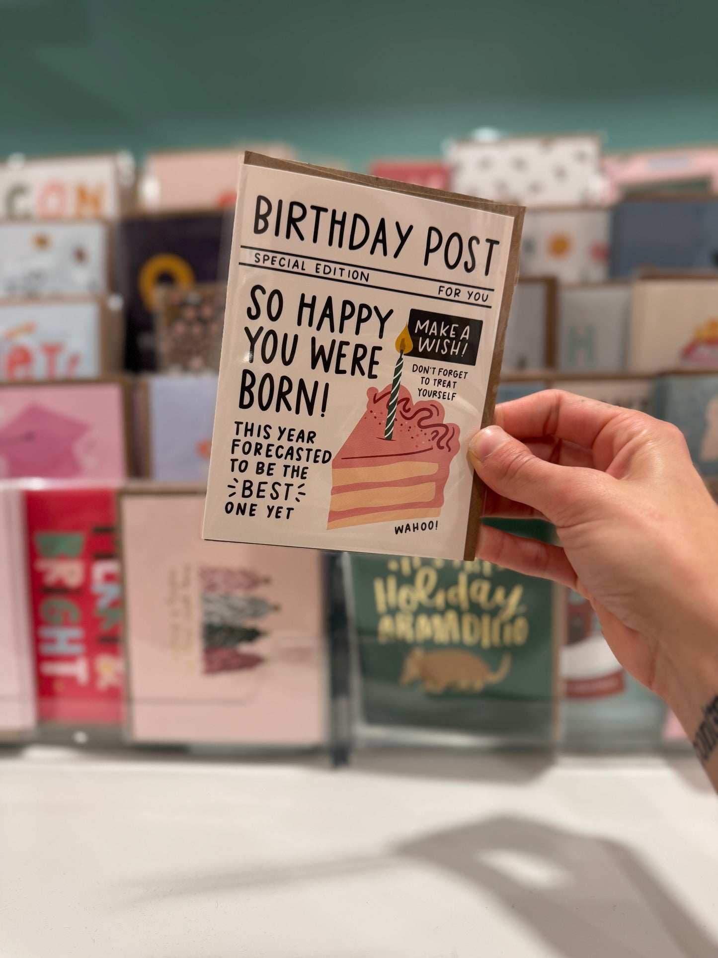 Birthday Post Greeting Card