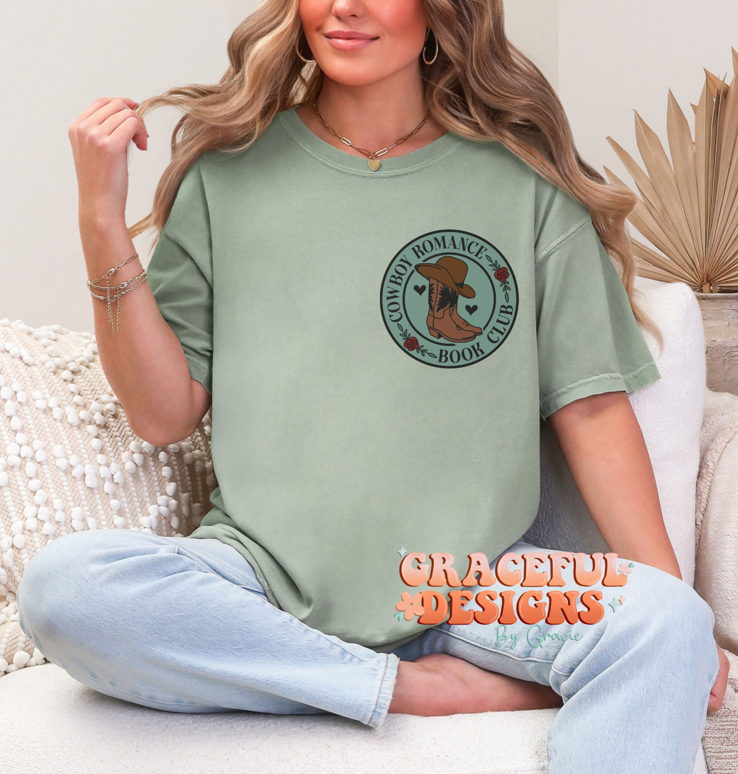 Cowboy Romance Book Club Design