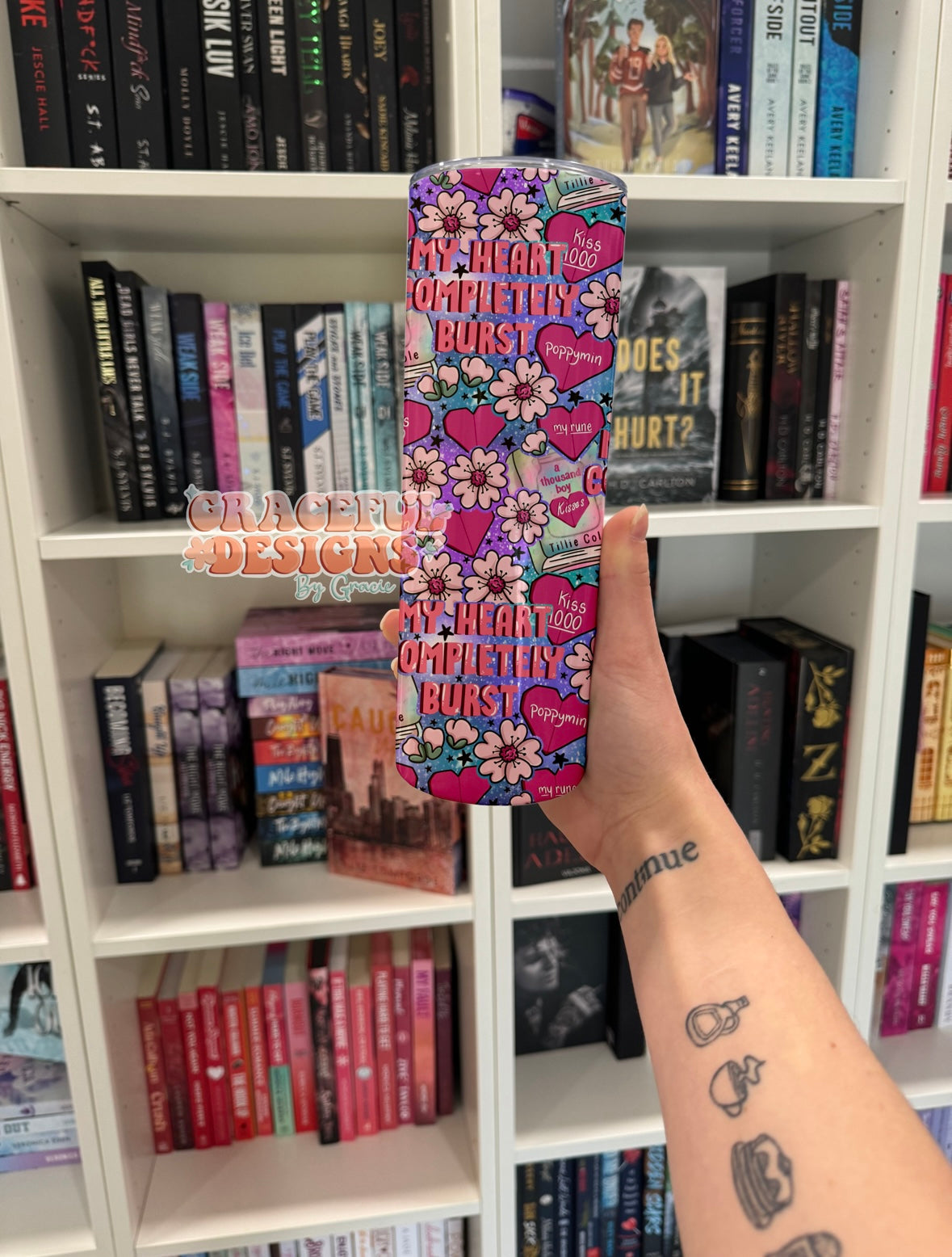 Heart Burst Tumbler