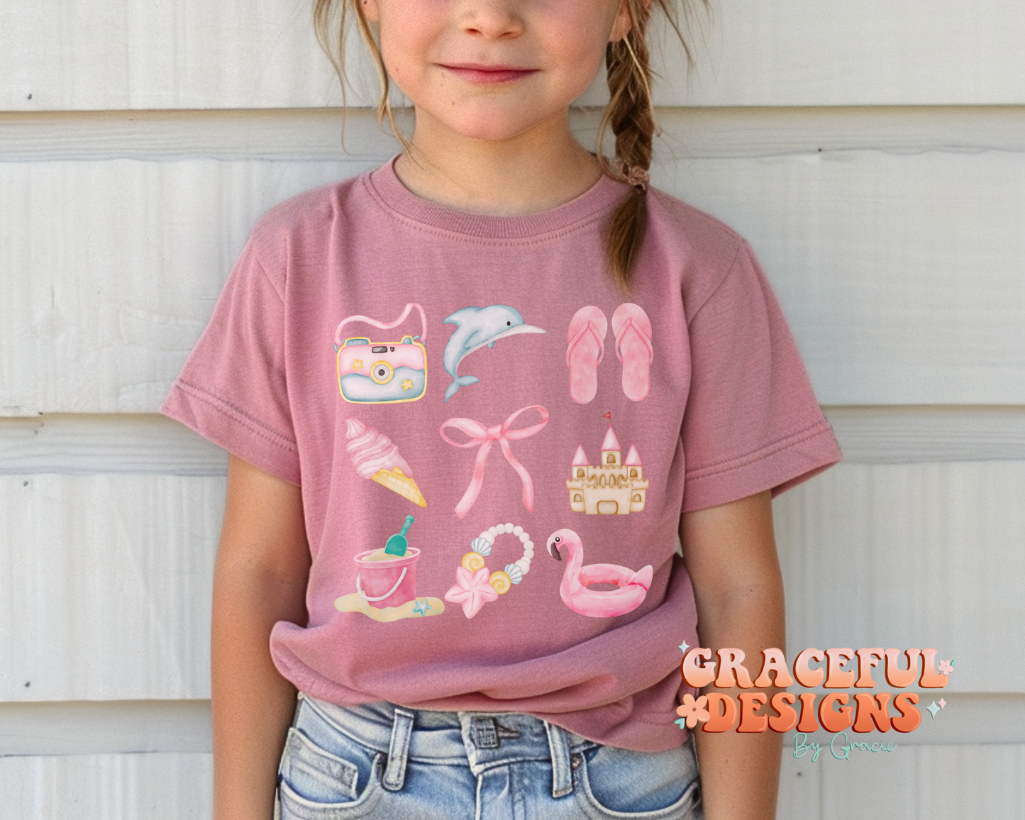 Summer Essentials Bow Kids Design