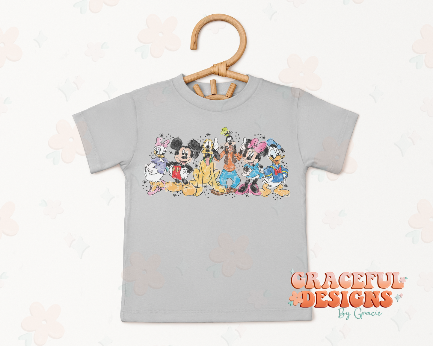 Watercolor Friends Kids Design