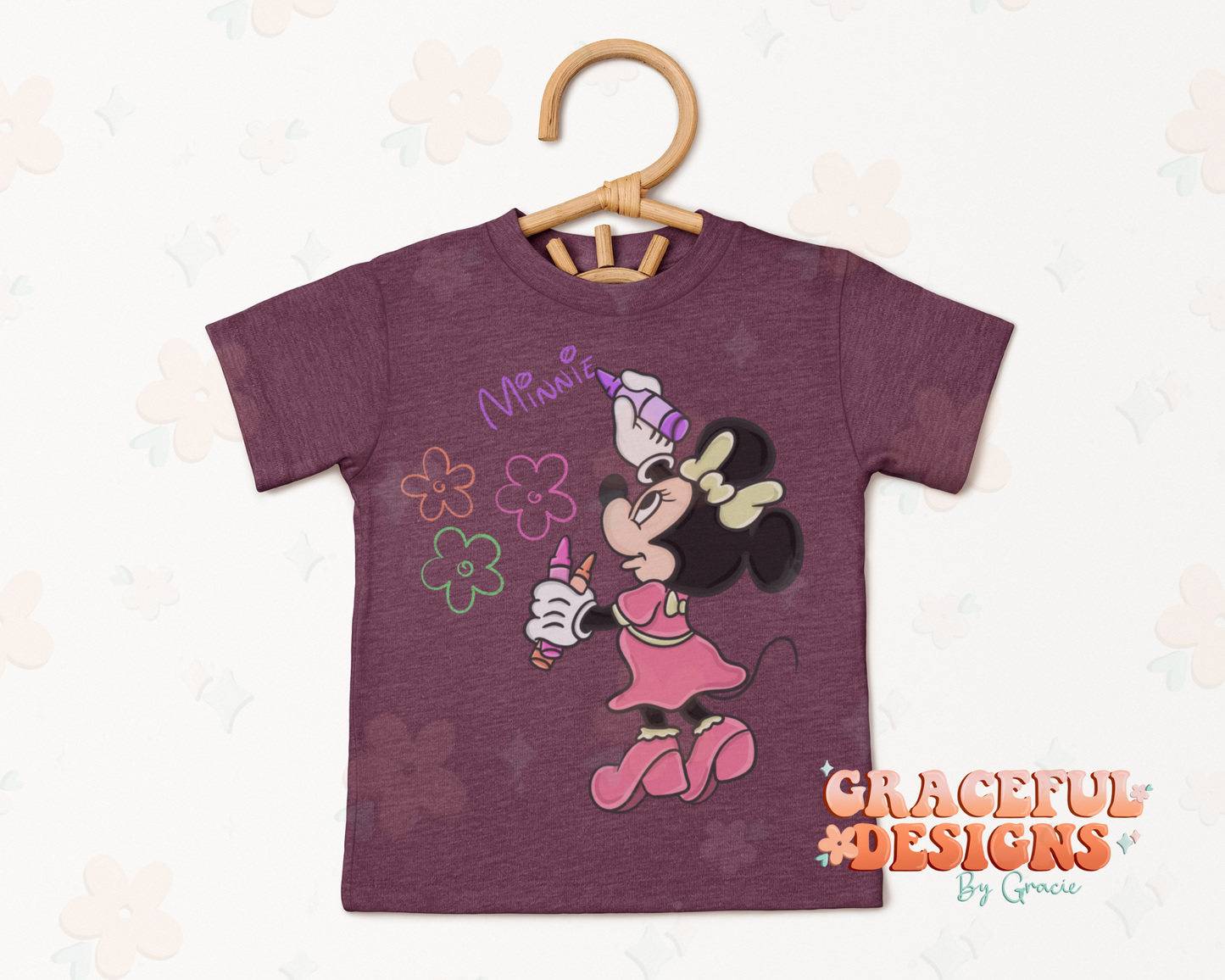 Girl Mouse Name Kids Design