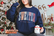 Load image into Gallery viewer, Sweater Weather Design
