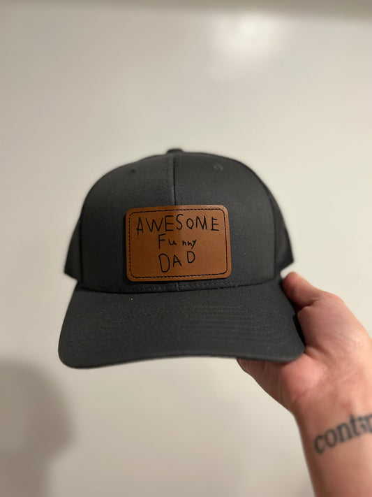 *CUSTOM* Handwritten Patch Hat