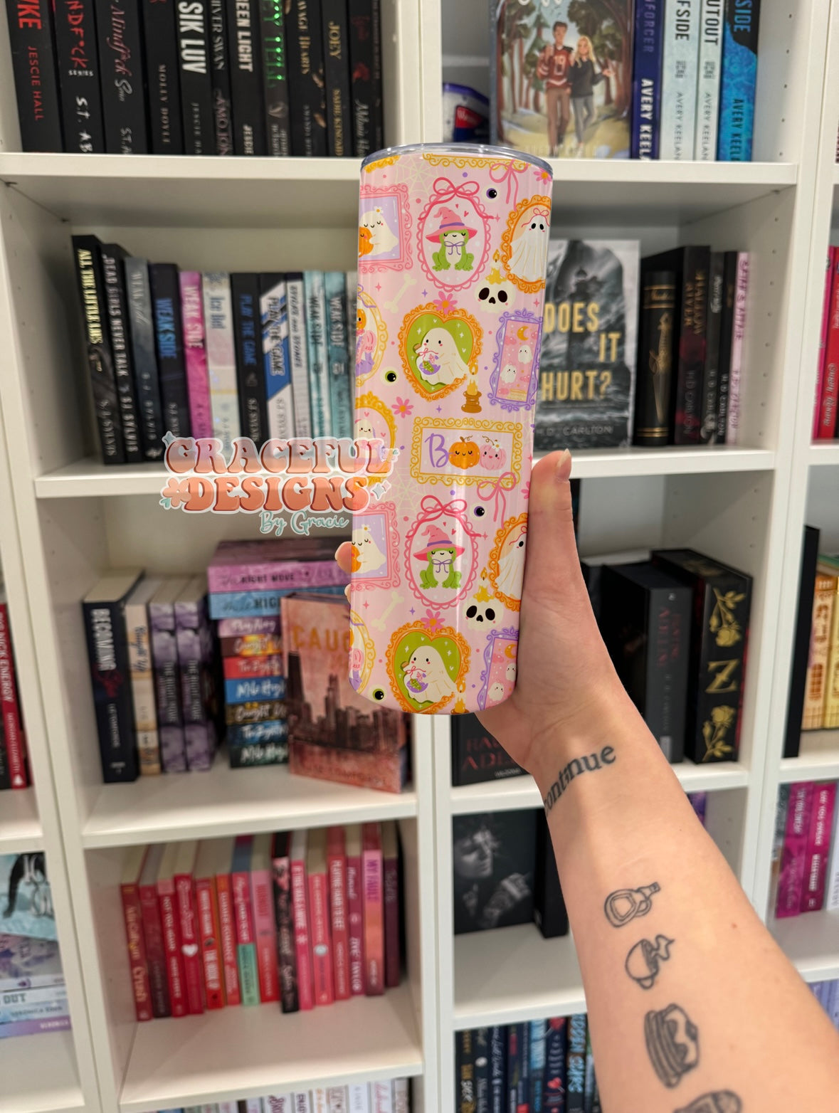 Cutesy Halloween Tumbler