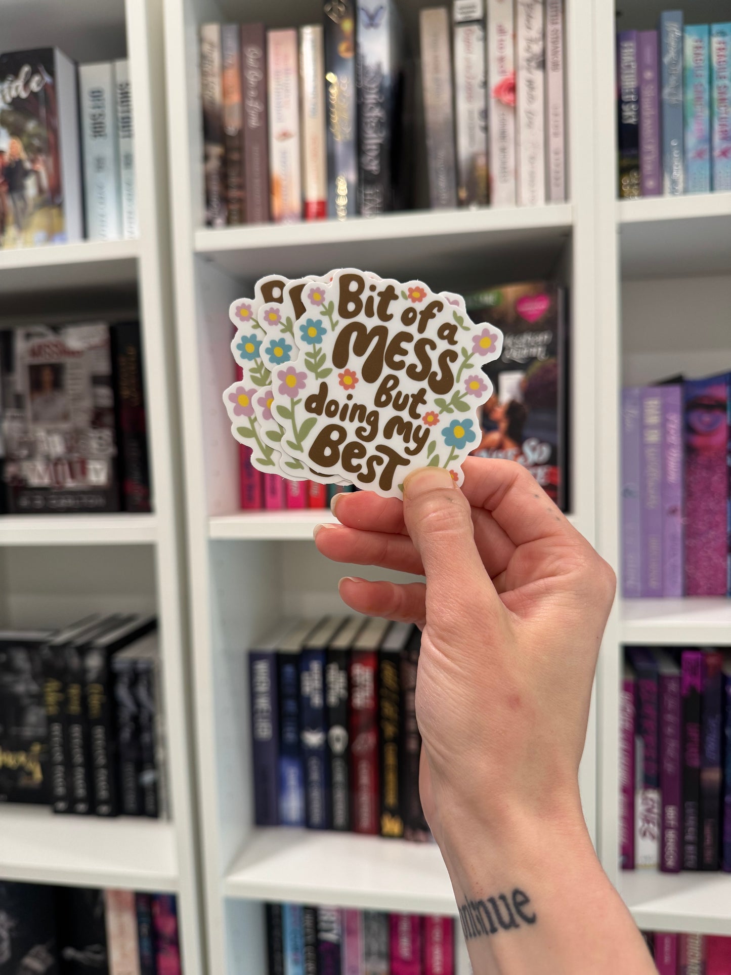 Bit of a Mess Sticker