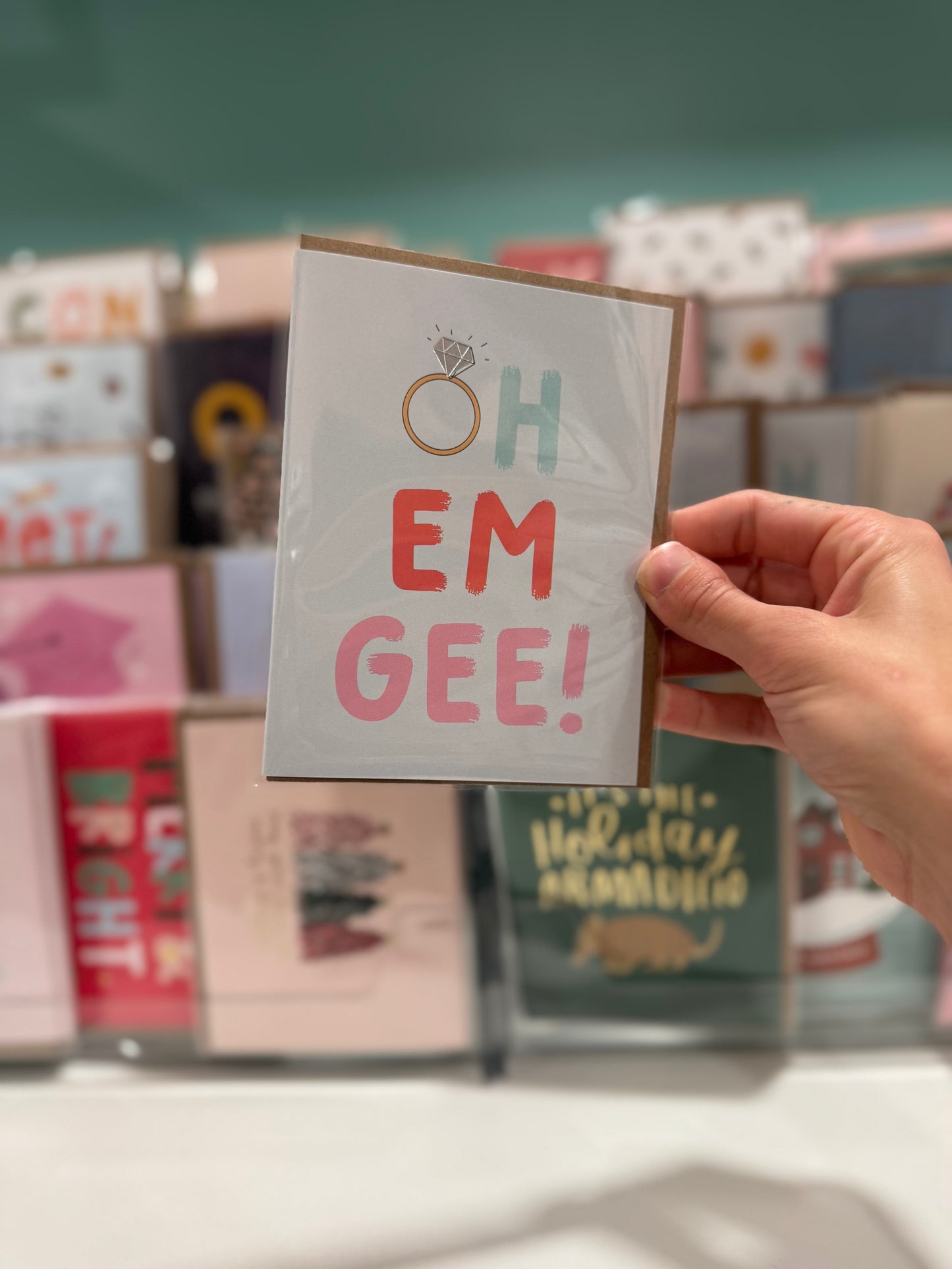 Oh Em Gee Greeting Card