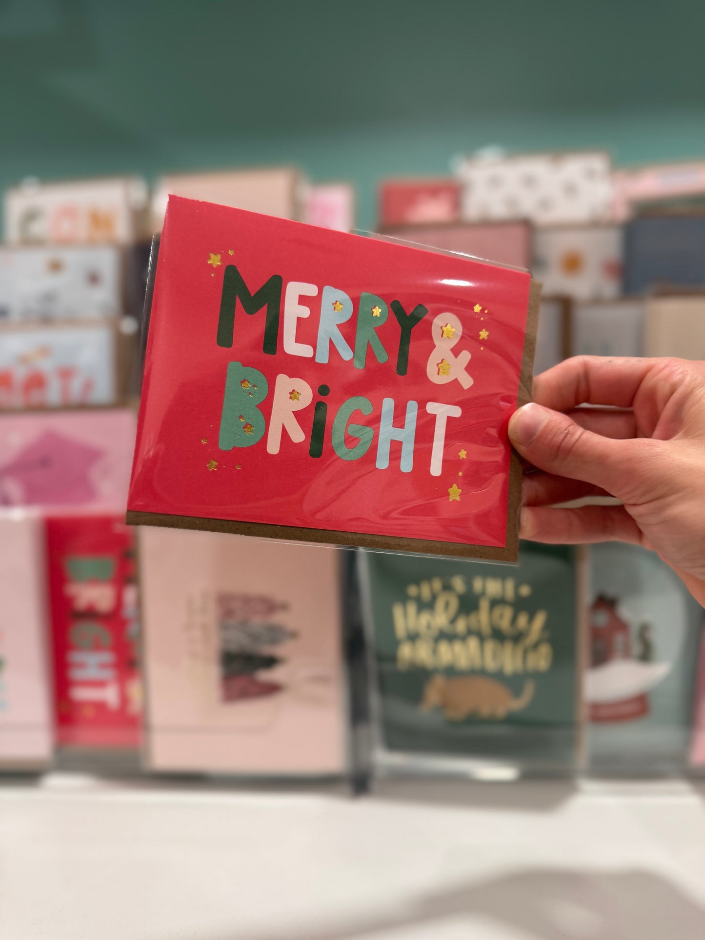 Merry & Bright Greeting Card