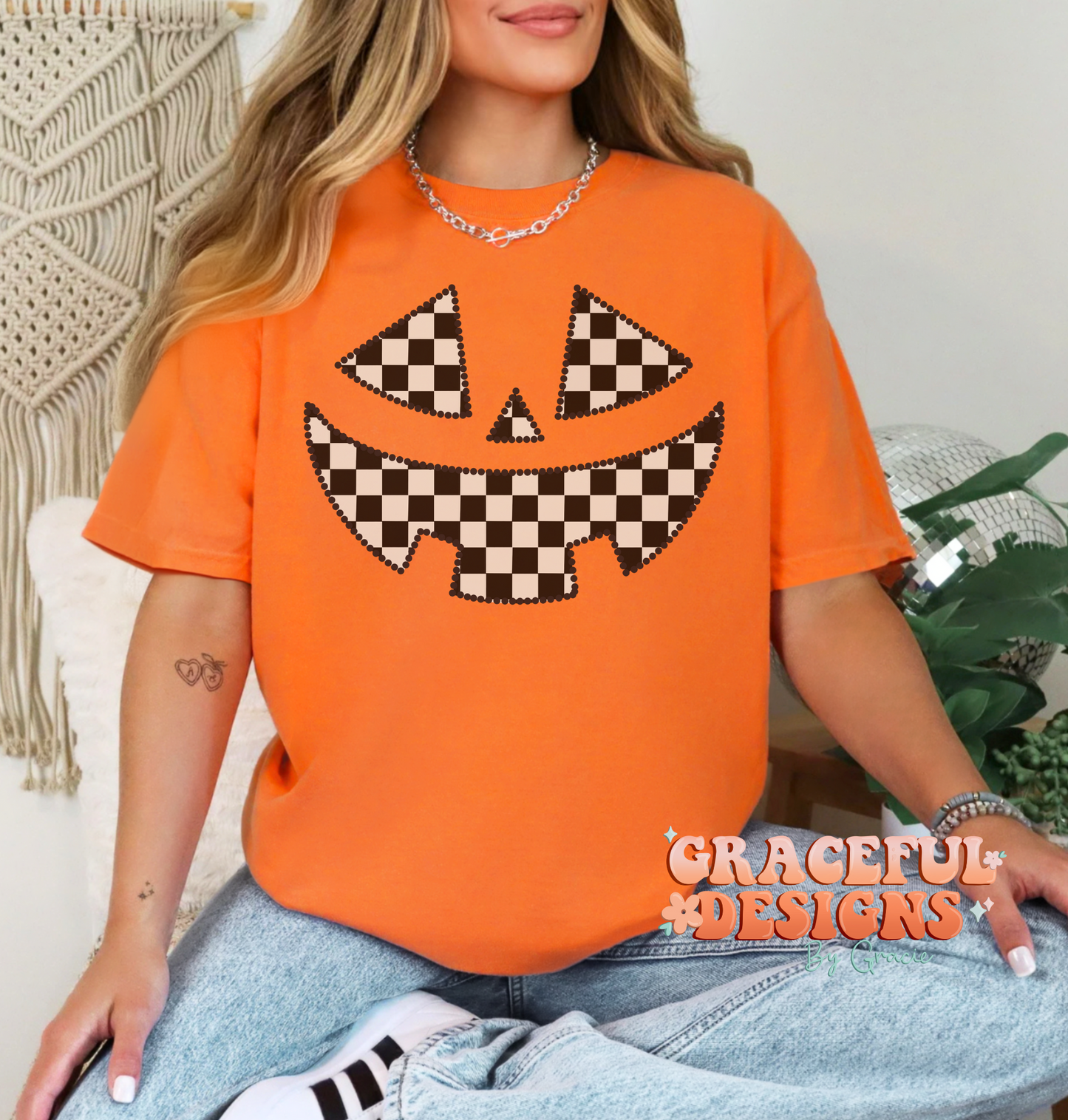 Jack-o-lantern Face Design