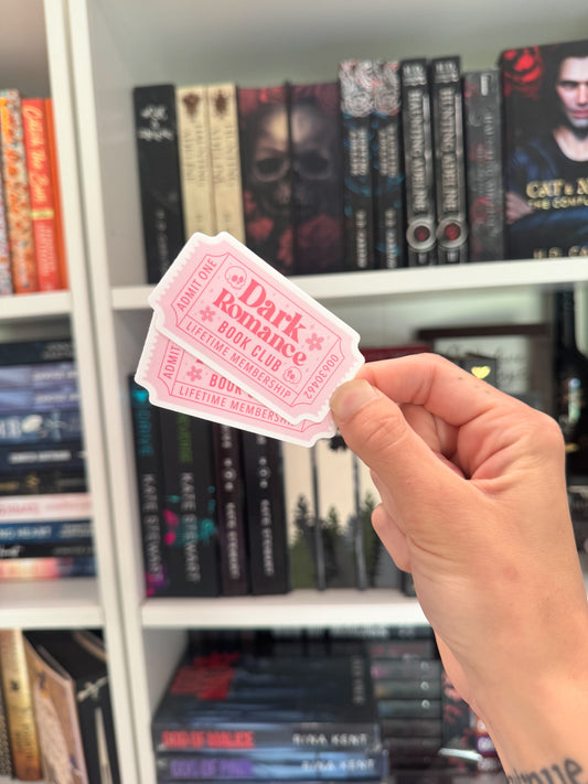 Dark Romance Book Club Sticker