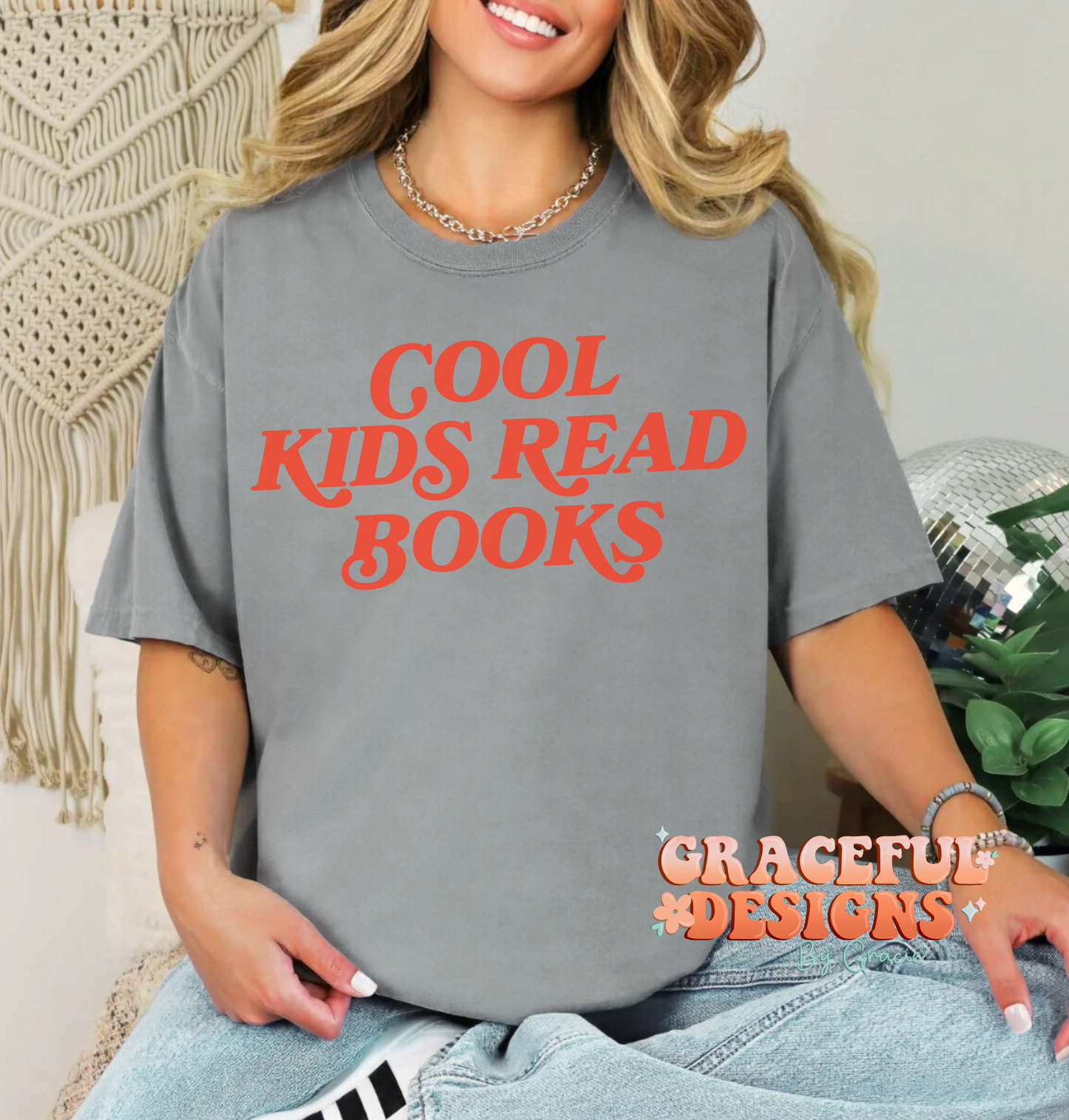 Cool Kids Read Books Design