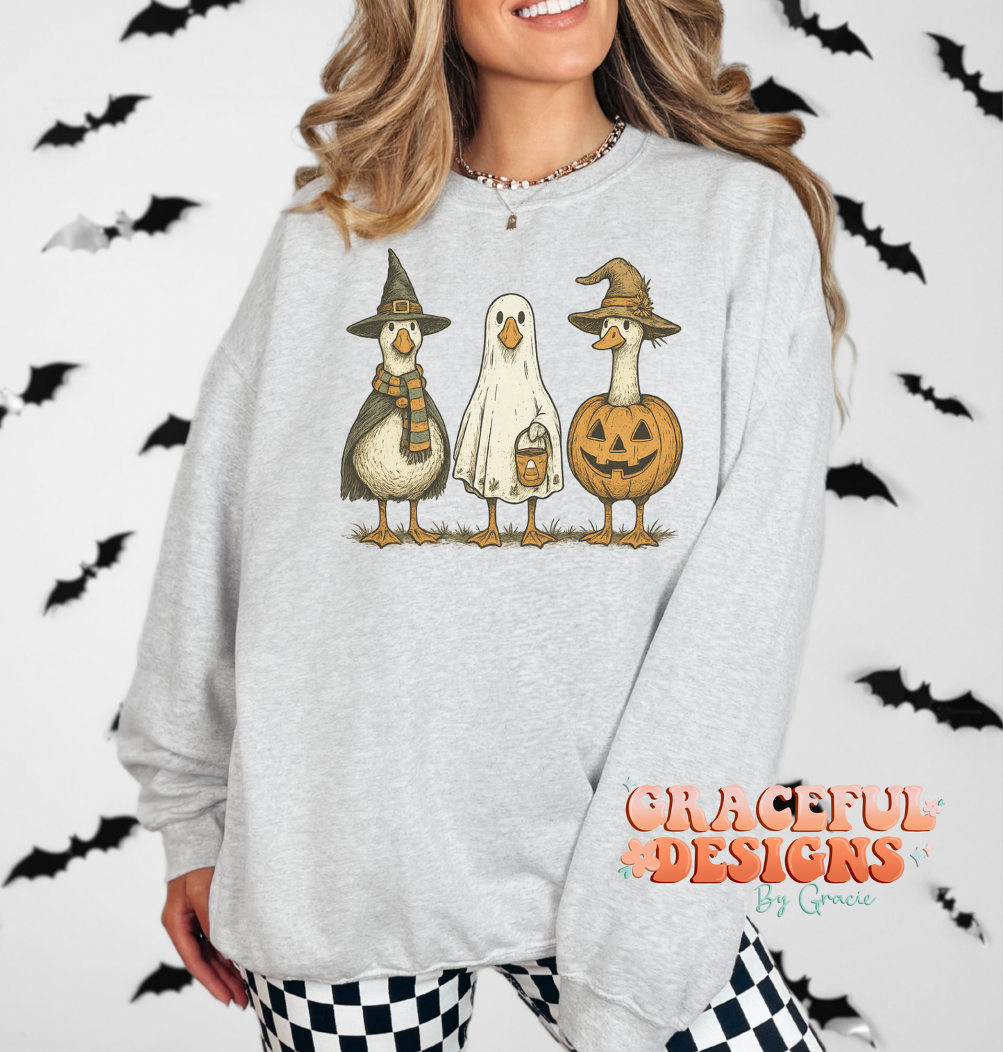 Halloween Geese Design