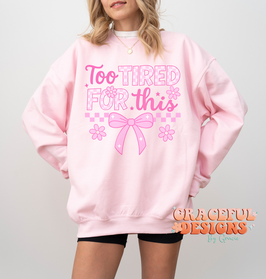 Too Tired Design