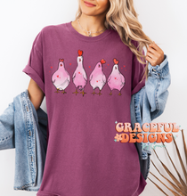 Load image into Gallery viewer, Cartoon Chickens Design
