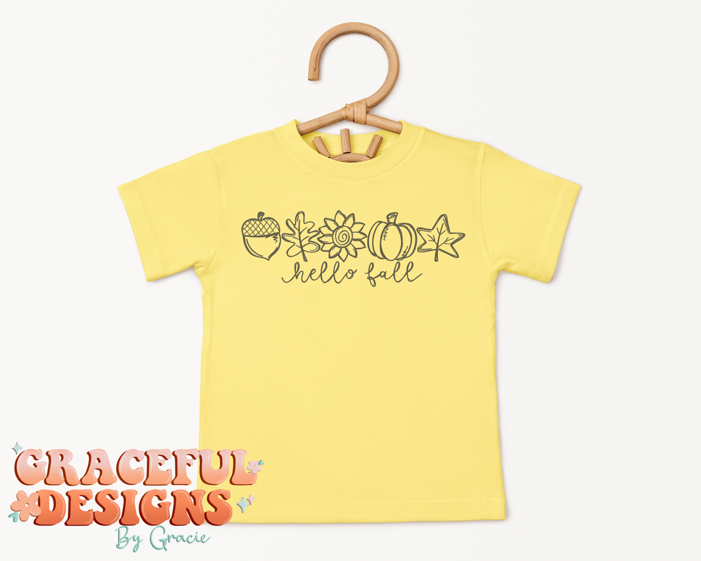 Hello Fall Kids Design