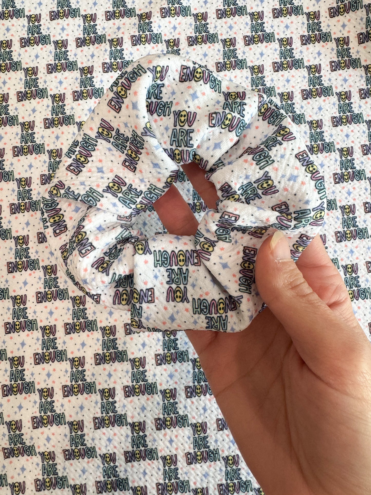 You Are Enough Fabric