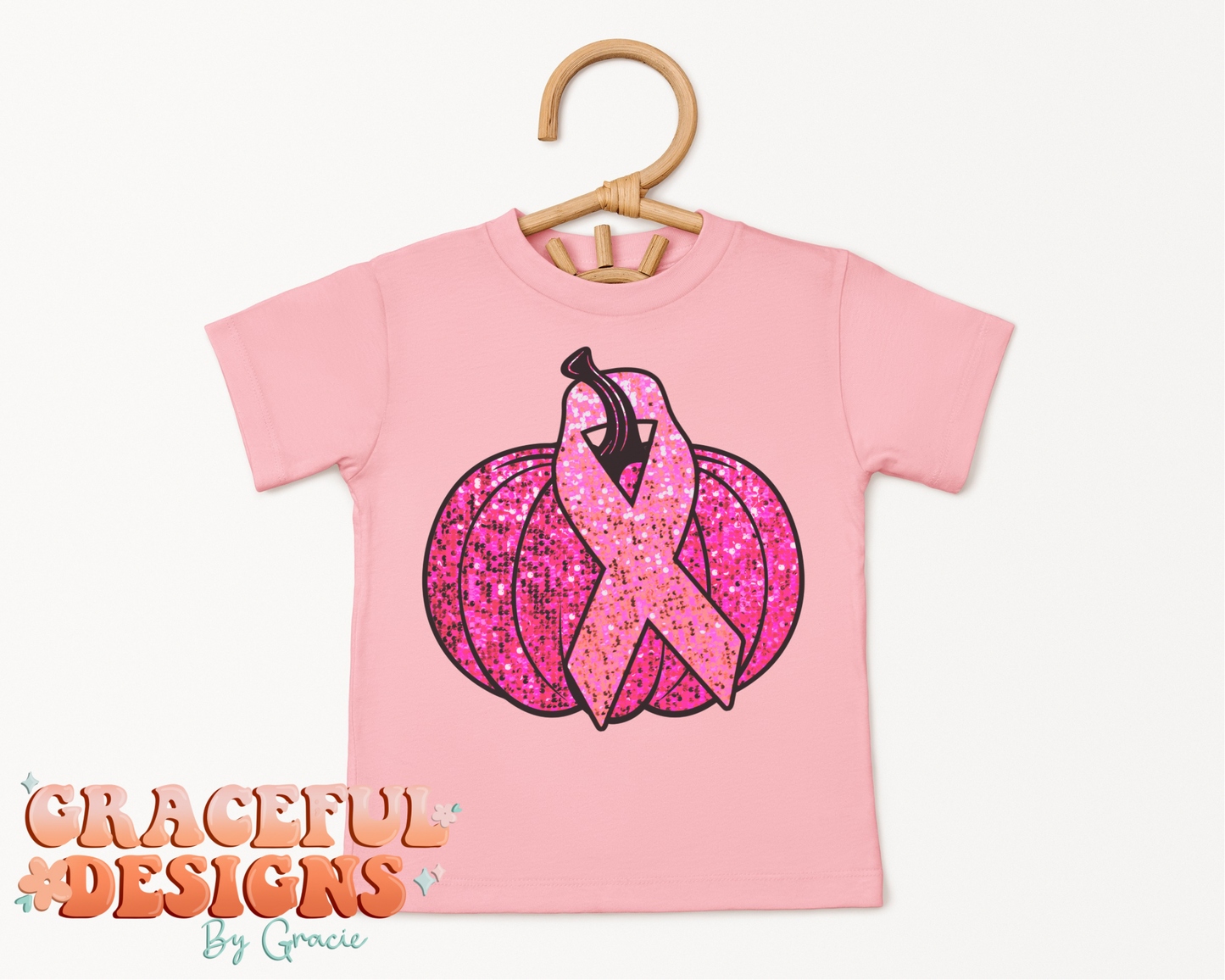 Ribbon Pumpkin Kids Design
