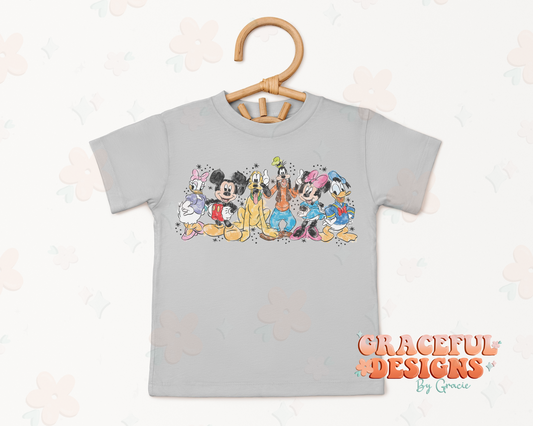 Watercolor Friends Kids Design
