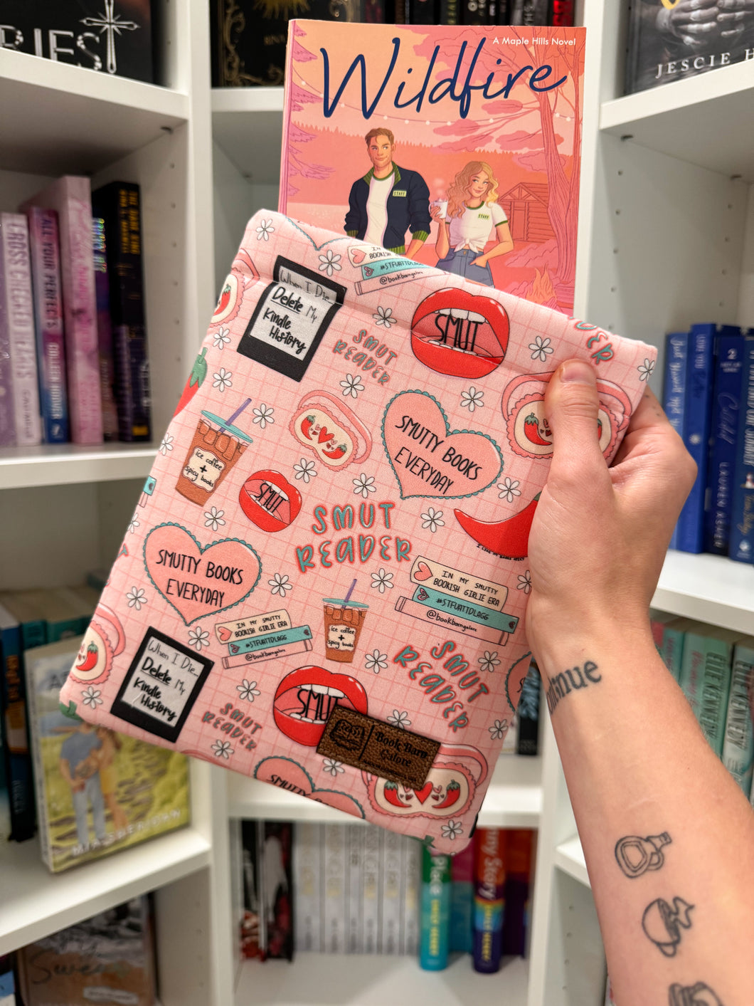 Smutty Books Book Sleeve